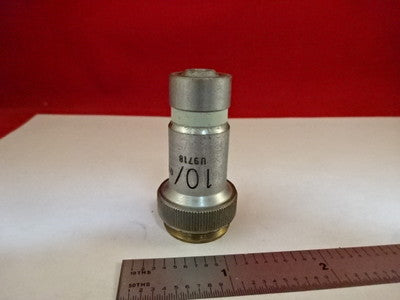Microscope Part Vickers England UK Objective MICROPlan 10X Optics
