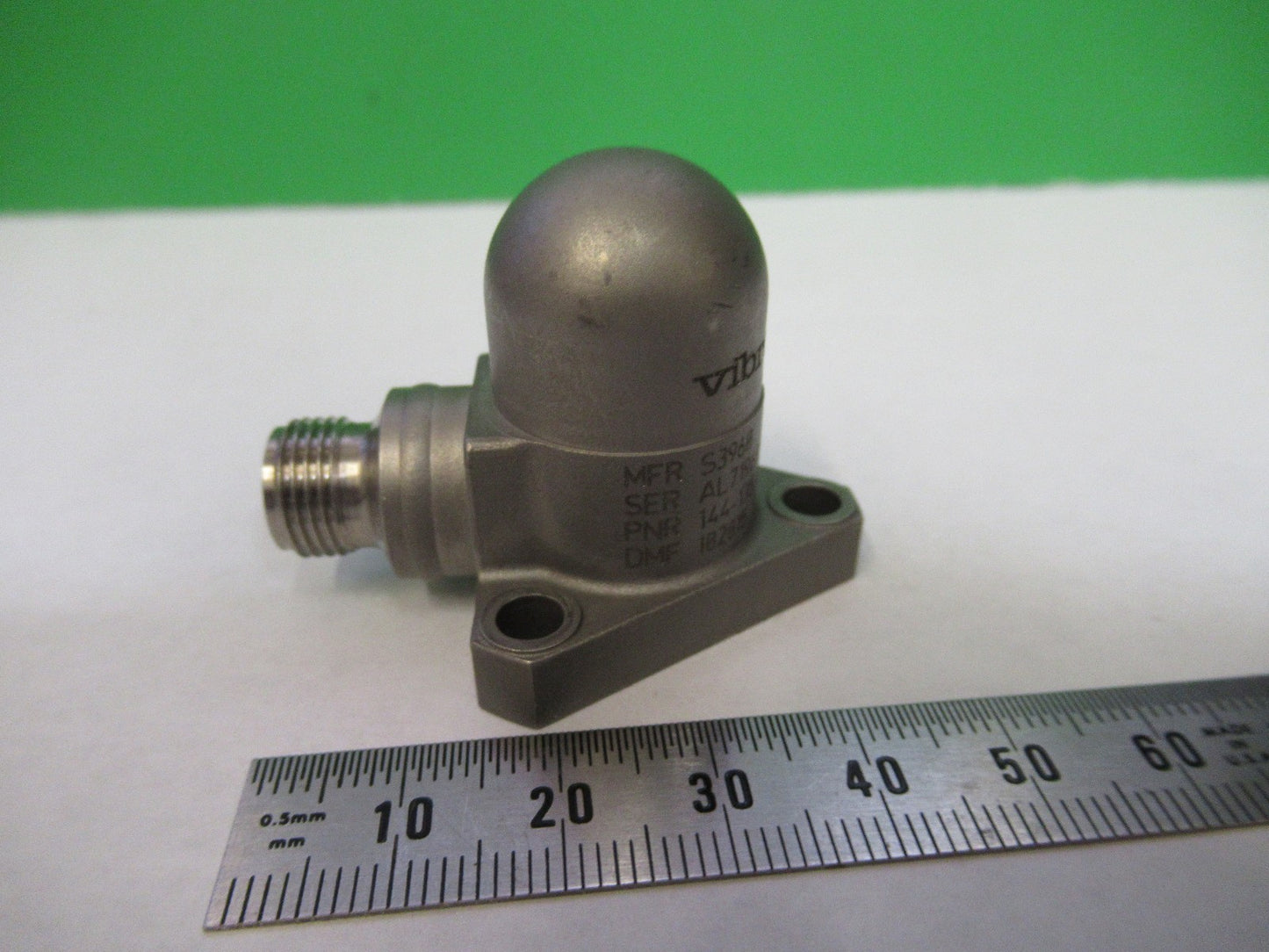 ACCELEROMETER NSN 6680-01-561-6097 AIRCRAFT VIBRO-METER 144-135-000-102 U8-A-106