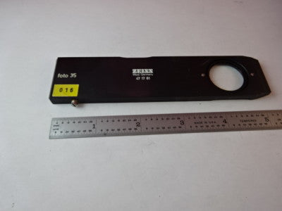 Microscope Part Carl Zeiss AG Germany IM405 Filter Slide 471781 Optics