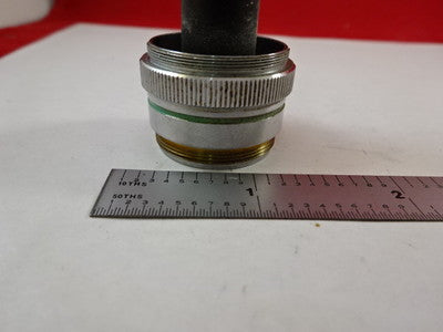 Objective [cracked glass] Optics Microscope Part AS IS