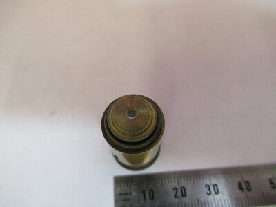 Antique Brass Nachet Objective France Microscope Part