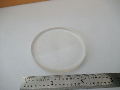 OPTICAL FLAT FUSED SILICA 2.25" DIAMETER LASER OPTICS AS PICTURED &F5-A-02