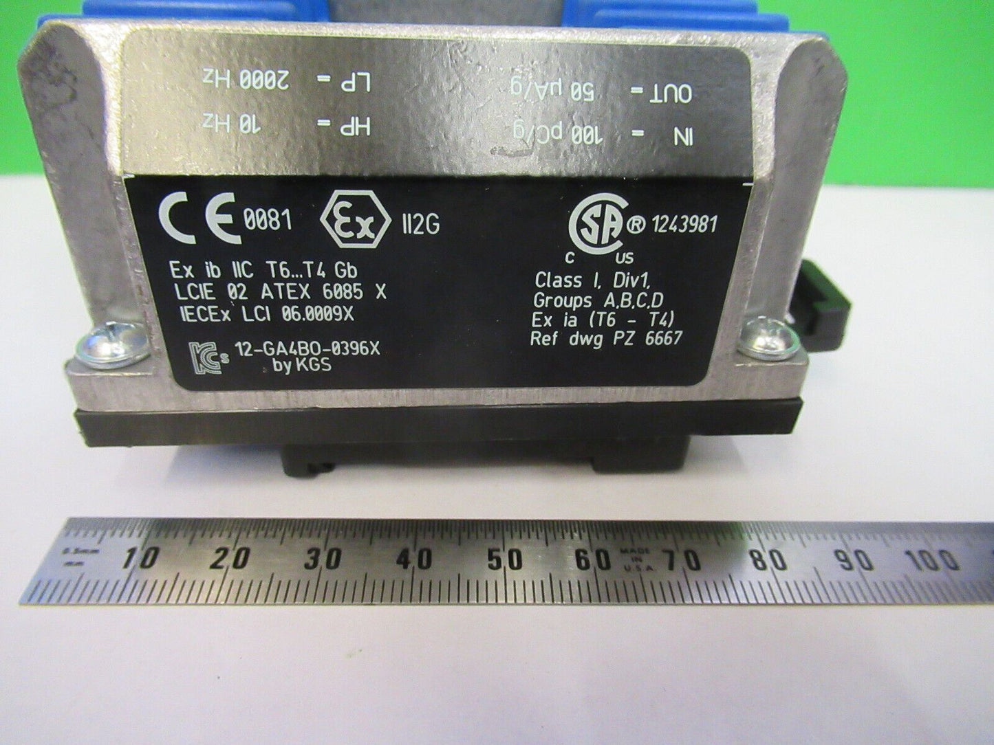 MEGGITT VIBRO-METER IPC704 244-704-000-042 AMP MODULE for ACCEL 5-B-19
