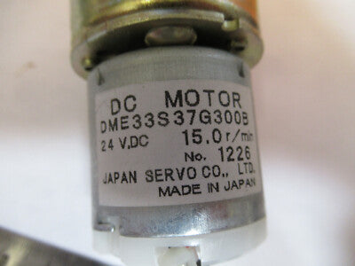 DC Motor 24VDC 15 Revs/min Robotics Mechatronics