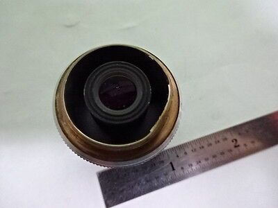 MIKROSKOPTEIL OBJEKTIV CARL ZEISS DEUTSCHLAND EPIPLAN HD 4X OPTICS AS IS #4T-B-03