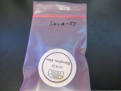 CARL ZEISS DEUTSCHLAND 467835 BLAUES GLASFILTERMIKROSKOPTEIL WIE BILD &amp;50-A-55 