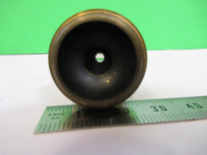 ANTIQUE BAUSCH LOMB BRASS OBJECTIVE 1.9mm MICROSCOPE PART AS PICTURED #R9-B-16