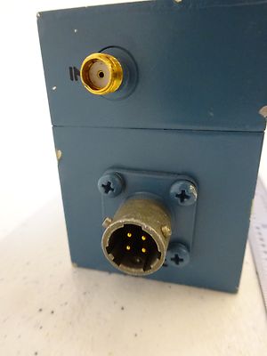 RF MICROWAVE GHz FREQUENCY FET AMPLIFIER WATKINS JOHNSON AS IS BIN#S5-95