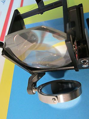 MICROSCOPE PART REICHERT AUSTRIA NEUPOLAR OBJECTIVE + MIRROR OPTICS  BIN#23
