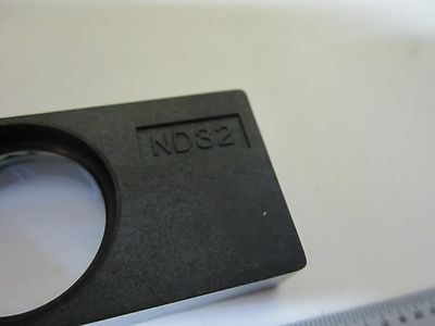 MICROSCOPE PART NIKON JAPAN NEUTRAL DENSITY FILTER ND32 OPTICS AS IS BIN#T6-06