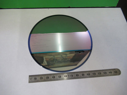 SILICON WAFER SINGLE CRYSTAL 5" DIAMETER COATED AS PICTURED &S8-A-59