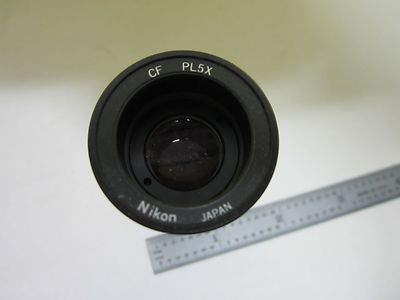 Microscope Part Nikon Japan Eyepiece CF Pl 5X Optics