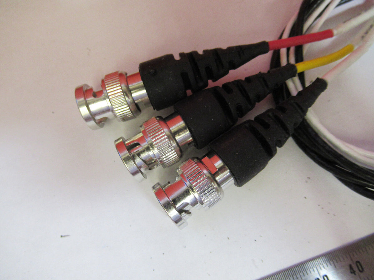 ENDEVCO 3FT CABLE 1/4-28 TO BNC for TRIAXIAL ACCELEROMETER AS PICTURED X8-B-20