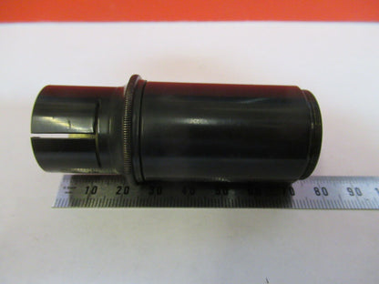 ANTIQUE BRASS BAUSCH LOMB TUBUS EMPTY MICROSCOPE PART AS PICTURED &Q3-B-54