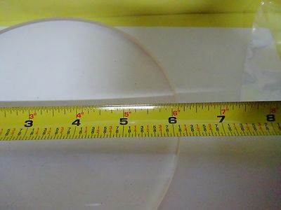 HUGE OPTICAL PLANO CONVEX LENS MIL SPEC LASER OPTICS AS IS BIN#X3-25