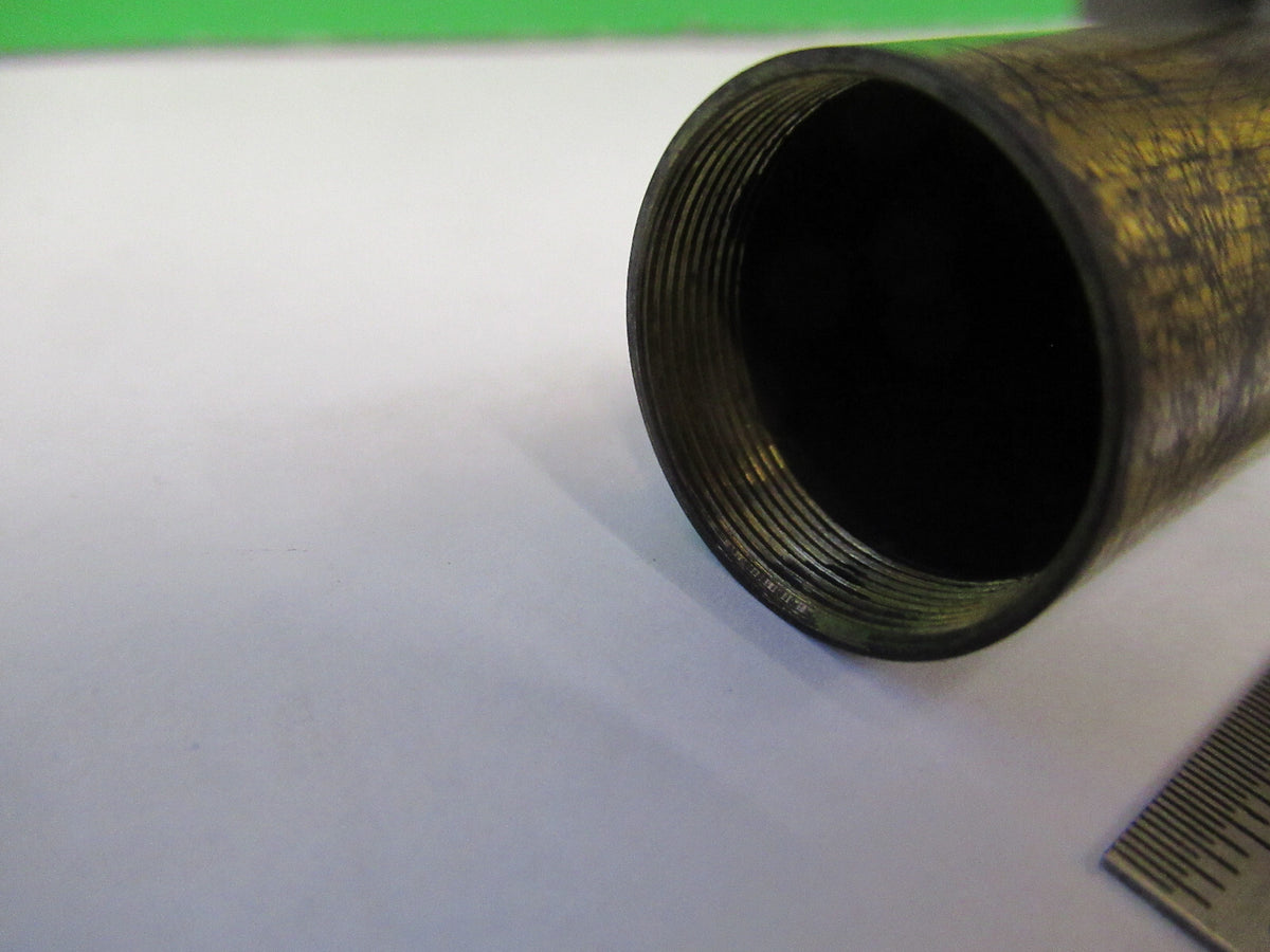 Antique Brass Tubus and Eyepiece Adapter Microscope Part