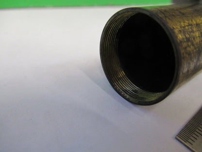 Antique Brass Tubus and Eyepiece Adapter Microscope Part