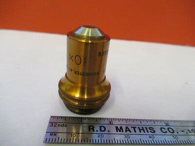 Antique Bausch & Lomb Apo 10X Objective Microscope Part