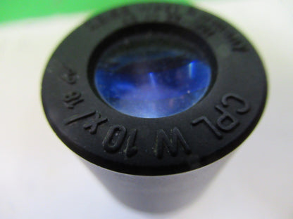 ZEISS GERMAN OCULAR EYEPIECE 10X CPL OPTICS MICROSCOPE PART AS PICTURED U8-B-35
