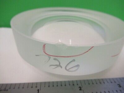 OPTISCHE GROSSE SCHWERE DICKE PL CC-LINSE BK7 GLASLASEROPTIK WIE ABGEBILDET &amp;T2-B-11
