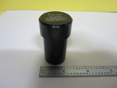 Microscope Part Empty Plastic Objective Container Ernst Leitz Germany