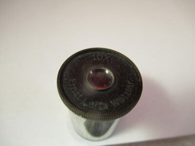 Antique Ernst Leitz Germany EYEPIECE10X Optics Microscope Part AS Pic