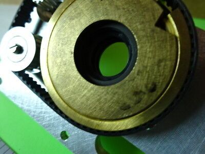 MICROSCOPE PART REICHERT POLYLITE ELECTRIC IRIS DIAPHRAGM OPTICS #84-A-22