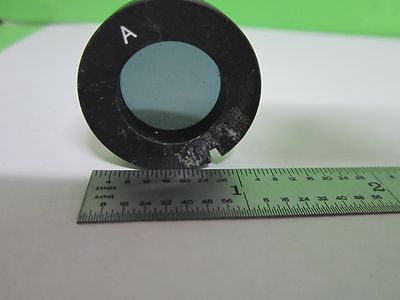 MICROSCOPE PART NIKON POLARIZER ANALYZER A POL OPTICS AS IS BIN#S2-B-21