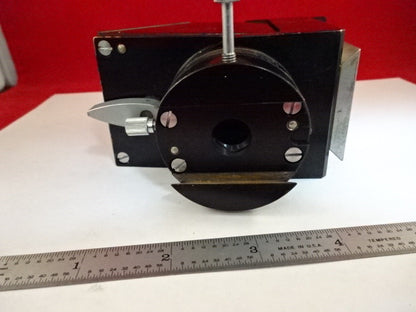 MICROSCOPE PART REICHERT AUSTRIA ZETOPAN HEAD SUPPORT OPTICS AS IS #31-C-98