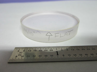 OPTICAL FLAT REFLECTOR ULTRAVIOLET UV LASER OPTICS BIN#32-26