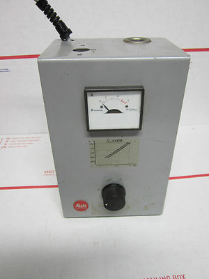 Ernst Leitz Lamp Power Supply for Microscopes