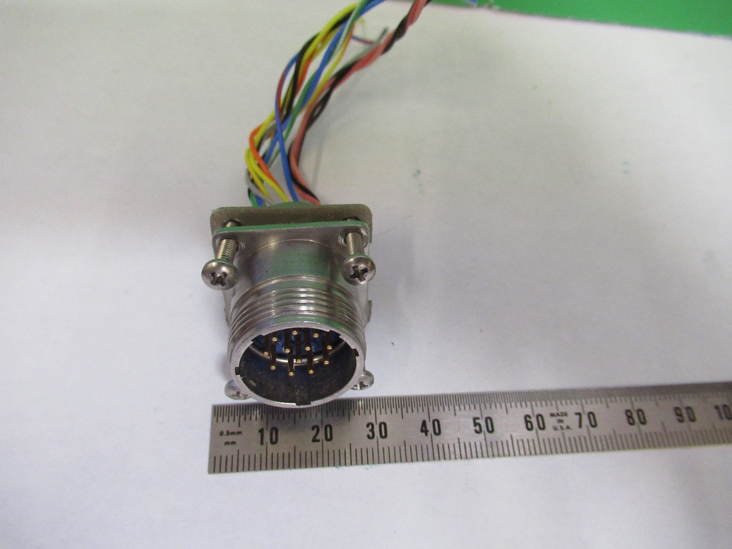 GE CONNECTOR HI REL 70000Y-12-12PN-045 ENGINE HISTORY RECORDER MIL SPEC X3-B-83