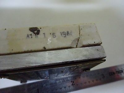 ANTIQUE QUARZ FUNKKRISTALL US 1944 MOTOROLA WWII FREQUENZSTEUERUNG #W7-58