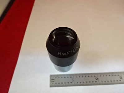 MICROSCOPE PART EYEPIECE OCULAR HWF10X OPTICS AS IS #P6-C-19