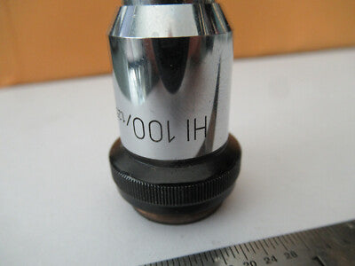 Wild M11 Swiss Heerbrugg Objective 100X Lens Microscope Part