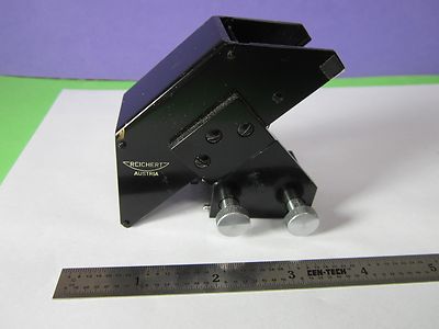 MICROSCOPE PART REICHERT AUSTRIA PHASE METALLO INCOMPLETE AS IS OPTICS BIN#34-57