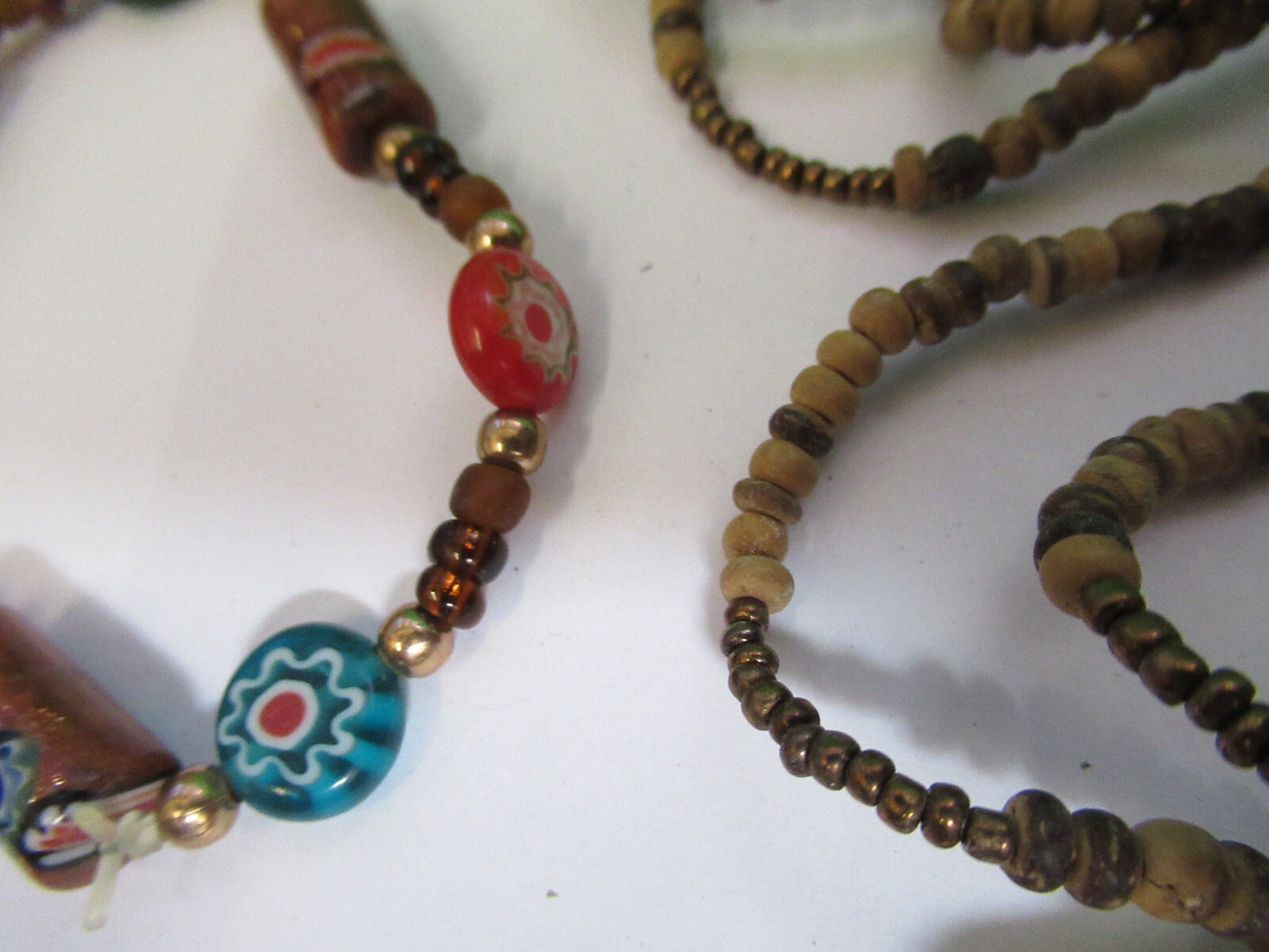 LOT JEWELRY FANTASY HANDMADE WRISTBAND NECKLACE ETC AS PICTURED X4-A-67