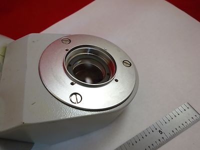 MICROSCOPE PART ZEISS GERMANY HEAD OPTICS  AS IS BIN#E2-A-10