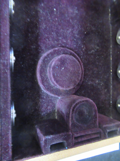 EMPTY WOOD BOX LEITZ WETZLAR GERMANY POL MICROSCOPE PART AS PICTURED Q7-A-19