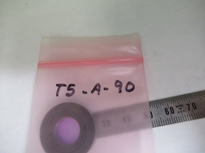 SPECTRAL GREEN FILTER LENS OPTICS MICROSCOPE AS PICTURED T5-A-90