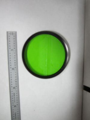 Optical Tiffen 62 mm Green Filter Laser Optics