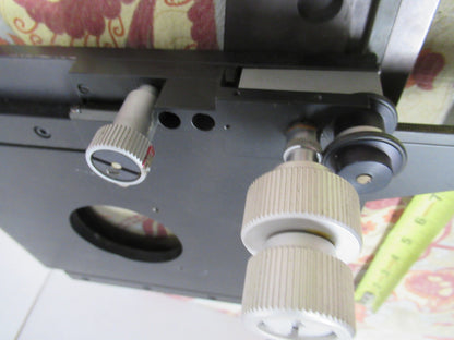 FOR PARTS ERGOLUX XY STAGE TABLE LEITZ WETZLAR MICROSCOPE PART as pictured &TC-4