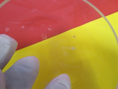 Optical BK7 Glass [coating stained] 4.25" Dia