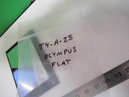 OLYMPUS JAPAN MOUNTED GLASS FLAT MIRROR MICROSCOPE PART AS PICTURED T4-A-25