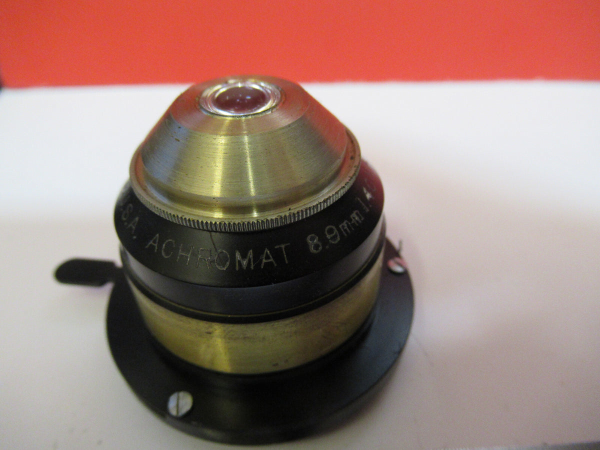 BAUSCH LOMB CONDENSER + IRIS OPTICS MICROSCOPE PART AS PICTURED Y4-A-44