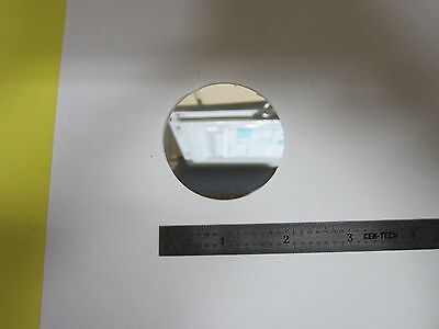 ROUND OPTICAL BEAM SPLITTER  LASER OPTICS AS IS BIN#G4-17