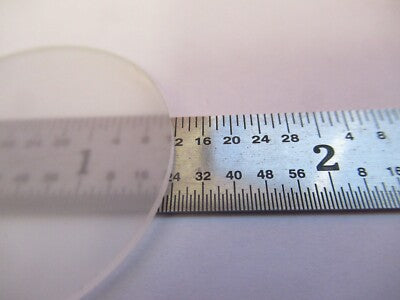OPTICAL FILTER DIFFUSER POLISH DULL MICROSCOPE PART OPTICS AS PICTURED &50-A-65