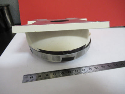 ZEISS  GERMANY QUINTUPLE EMPTY NOSEPIECE MICROSCOPE PART AS PICTURED Y5-A-62