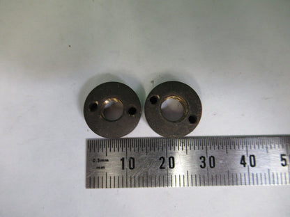 ANTIQUE RARE BAUSCH LOMB BRASS SPANNER NUTS MICROSCOPE AS PICTURED X6-A-71