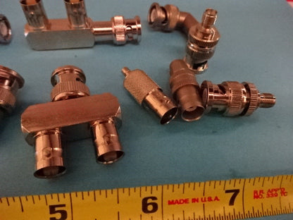 Lot BNC Connector Adapters RF Microwave Frequency